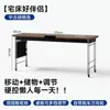 Mesa para Cama Cruzada, Mesita de Noche Vintage, Escritorio para Cama de Dormitorio para Uso en Casa, Escritorio para Computadora Perezoso, Mesa Larga Móvil para el Pie de la Cama