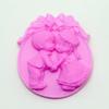 AA013 casamento meninos e meninas molde de silicone molde de sabão feito à mão DIY sabonete molde de sabão