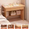 Mesa de computador de mesa pequeno quarto de estudante casa simples mesa moderna estante mesa integrada pequeno apartamento escrivaninha