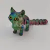 Impressão 3D transfronteiriça fofo gato fofo rede vermelha explosões ornamentos modelo feito à mão simulação brinquedos novos animais