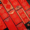 Batik Wannianhong Batik Papel Xuan Parejas de Siete Caracteres Medio Maduras Medio Cocidas en Blanco Caligrafía Escrita a Mano Parejas del Festival de Primavera Papel Carácter Fu Venta al por Mayor