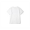 Logotipo Estampado Personalizado Algodão de Alta Qualidade Marca Europeia e Americana Moderna Cor Sólida Manga Curta Solta Oversized Camiseta para Comércio Exterior
