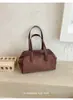 Bolso de axila retro de alta gama transfronterizo para mujer, nuevo estilo, moderno, bolso Boston retro, bolso de hombro único de lujo ligero, moderno
