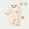 Mameluco para bebé, pijama de algodón puro para primavera y otoño para recién nacidos, mameluco para bebé, ropa de otoño para bebés