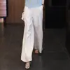 Nuevo conjunto de verano estilo chino para mujer 2026, conjunto de dos piezas moderno y juvenil con pantalones de pierna ancha
