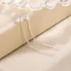 Nuevo Lindo Pequeño Corazón Forma Pedrería Mini Pendiente Simple Moda Pendiente Accesorios Simple Moda Cotidiano Versátil