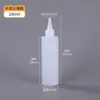 Atacado do fabricante 100ml--500ml frascos semitransparentes com bico pontiagudo, frascos tipo squeeze para tinta, frascos dosadores de tinta, frascos para cola