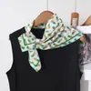 Pañuelo Cuadrado Pequeño 100% Algodón, Suave y Amigable con la Piel, Transpirable, Adecuado para Todas las Estaciones, Estilo Artístico, Pañuelo Decorativo Versátil, Bufanda para Cuello para Mujer