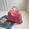Bolsa de viaje portátil e informal, bolsa de equipaje de moda coreana para fitness, bolsa de embarque para viajes de corta distancia, bolsa de yoga deportiva.