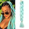 Trança Suja Africana Fibra Química Trança Grande Peruca Cabelo Longo Feminino Trança de Cabelo Cor Sólida Trança de Cabelo Trança Suja