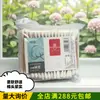 Hisopos de Algodón de Doble Punta Changxi con Palitos de Madera, Hisopos de Algodón Desechables para Oídos, 100 Piezas, Blanco, Bolsa Individual