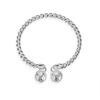 Kaiye 2022 Nuevo Pulsera de Cascabeles Anillo de Un Paso Pulsera Retorcida Pulsera Doble de Palacio Antiguo Sonajero Diseño Personalizado
