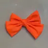 Pinza de pelo de clip de resorte de cinta de lazo fluorescente de moda pinza de pelo de color sólido pinza superior linda accesorios para el cabello de venta caliente transfronteriza tocado al por mayor