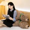 Almohada de Peluche Oso Polar Oh Tao Oh Amor, Cojín de Sofá de Animal, Almohada para Piernas al Dormir, Peluche