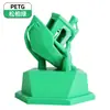 Filamento para impressão 3D, material PETG, 1,75 mm, alta tenacidade, 1 kg, adequado para Topen e Creality