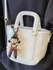 Bolso de Mano para Mujer Moderno y Sencillo 2026 Primavera Nuevo de Moda Elegante Color Sólido Bolso Cruzado Tipo Cubo