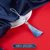 Antiguo pequeño tamaño Seda de Hielo Nudo Chino Borla Espiguilla Hecho a Mano DIY Colgante de Abanico Colgante de Instrumento Musical Teléfono Móvil Borla de Linterna