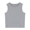 Estilo Puro Deseo Dulce y Picante Chica Chaleco Calado Ropa de Mujer 2026 Verano Sin Mangas Negro Capa Interior Sexy Top Exterior Corto