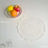 Porta-copos Redondo de PVC Base para Tigela Jogo Americano Impermeável Resistente ao Calor Almofada Isolante Tapete Antiderrapante Almofada de Plástico Borracha Tapete para Louça Venda por Atacado