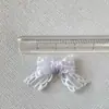 Fio de Feijão Laço Tecido Grampo de Cabelo para Pet Bolsa Manicure Roupas de Bebê Sapatos Meias Acessórios para Cabeça Acessórios Produtos Semi-Acabados