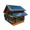 Invernadero Solar de Vidrio Fotovoltaico Integrado en Edificios Personalizado, Invernadero de Vidrio de Aleación de Aluminio