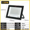 Holofote LED pequeno maçã transfronteiriço ultrafino 100W iluminação externa à prova d'água holofote luz de jardim luz de projeção