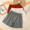 Shorts de verano para mujer nuevos estilo coreano holgados adelgazantes pantalones deportivos chica hot cintura alta ropa exterior casual pantalones de pierna ancha comercio exterior ropa de mujer
