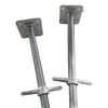 Soporte superior sólido y abrazaderas de bandeja inferior, soportes inferior y superior de andamio, suministro directo de fábrica de soportes superiores huecos y bandejas inferiores