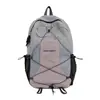 Mochila de Exterior 2026, Bolsa de Senderismo Color-Block, Linda Mochila Escolar para Estudiantes, Bolsa de Viaje Ligera, Mochila Pequeña Fina para Mujer