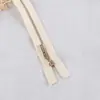 Cremallera de Apertura Única No.3 Dorado Claro Dientes Y Cola Abierta Cremallera Cabeza Automática Dorada Código Cremallera Ropa Chaqueta Bolso
