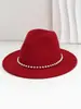 Chapéu de Festa Unissex para Homens e Mulheres, Chapéu de Feltro Macio de Luxo Leve, Chapéu de Jazz Redondo da Moda com Pedras Strass para Festa de Solteiro