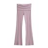 ¡Pantalones tipo nube de sensación desnuda multicolor! La versión es muy fina y fácil de llevar con pantalones ajustados en la cadera.