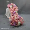 Arreglos florales para fiestas de cumpleaños, flores de mesa tipo cascada, guirnaldas de flores colgantes, exhibiciones decorativas para ventanas, arreglos florales colgantes, flores para decoración de bodas y compromisos