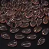 Cuentas de cristal en forma de gota con agujero horizontal, gota de agua tipo antiguo liso, cuentas de gota de agua, accesorios para colgantes de pulseras DIY
