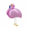 Nuevo globo de animal de dibujos animados para empujar al por mayor helio Globo de película de aluminio rojo neto foto de graduación Cerdo rojo neto