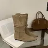 Botas Altas Versáteis Coreanas de Solado Macio para Aumentar a Altura para Mulheres, Botas Longas Slim na Altura do Joelho, Botas de Cavaleiro Tendência