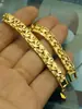 Joyería de Color Interior y Exterior Chapada en Oro Cobre para Mujer Que No Se Desvanecerá Durante Mucho Tiempo, Pulsera de Trébol de Cuatro Hojas Color Oro Arena, Modelo de Hebilla, Venta Caliente en Lugares Turísticos