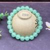Pulsera de jade Dongling de cuarzo roca para hombres y mujeres, cuentas redondas, pulsera de un solo círculo, exposición comercial, transmisión en vivo, regalo de bienestar de jade