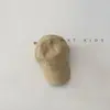 Gorra para Niños Bordada con Letra Estilo Extranjero Color Sólido Sombrero de Sol Moderna para Niños Bebé Ropa de Exterior Gorra de Béisbol