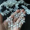 Flocos de Neve Falsos de Natal Decoração de Árvore de Natal Confetes de Gelo e Neve para Festa de Casamento Decoração de Natal DIY Feita à Mão
