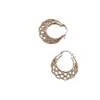 Pendientes de Media Luna Hueca para Mujer 2026 Nuevo Estilo Popular Lujo Ligero Nicho Elegantes Accesorios para Orejas Versátiles de Gama Alta Simples