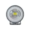 Faro Redondo con Lente de Alta Transparencia para Motocicletas y Vehículos Eléctricos, Faro de Motocicleta Estable y Duradero
