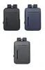 Mochila de Negocios Minimalista para Hombre - Bolsa para Laptop de Gran Capacidad con Puerto USB