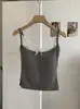 Camisole KEKEZOON Estilo Doce Puro com Laço e Renda para Mulheres com Bojo e Lindo Design nas Costas 8665