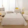 Juego de Sábanas de Tres Piezas Estilo Girly de Satén y Tela Gruesa Cardada con Encaje Juego de Ropa de Cama Clásico Nuevo Primavera y Verano 2026