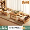 Mesa Plegable, Mesa Baja de Cama Tatami, Mesa para Estudio en Casa, Mesa de Té para Alféizar, Mesa de Ocio para Balcón, Mesa para Apartamento Pequeño