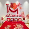 Diseño de compromiso de boda tablero de palabras feliz supergrande decoración de suelo tridimensional pared de fondo tipo de decoración de escena de boda pegatinas de palabras