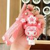 Llavero Colgante de Dibujos Animados Sanrio Llavero Kuromi Puesto de Regalos Mini Máquina de Bolas Colgante Pequeño Artículo