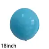 Globos de Molino de Viento 18 pulgadas Globos Redondos de Látex Engrosados Transparentes Decoración de Habitación de Boda Fiesta de Cumpleaños Suministros de Boda Venta al por Mayor