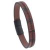 Nueva Pulsera Retro para Hombre de Venta Caliente Pulsera Simple de Cuero Ondulado Joyería para Pareja para Hombre y Mujer Uso DIY